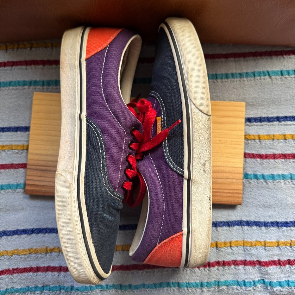 Vans Era Mix & Match Violet Indigo Forest Night Size Men's 9.5 Women's 11 - Picture 7 of 9